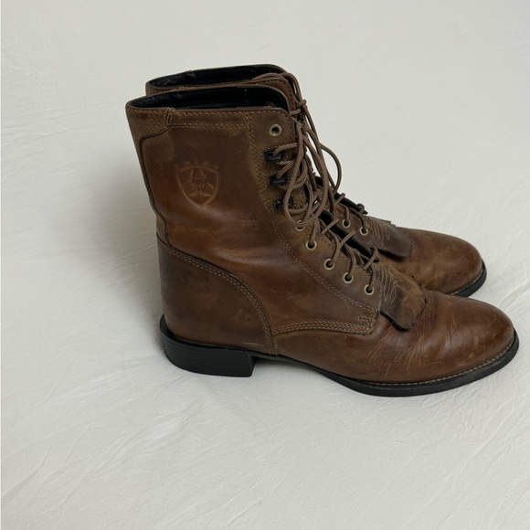 Ariat Distressed Heritage Lacer Mens Western Boots Size 10.5D (10001988) 32535 main image 5